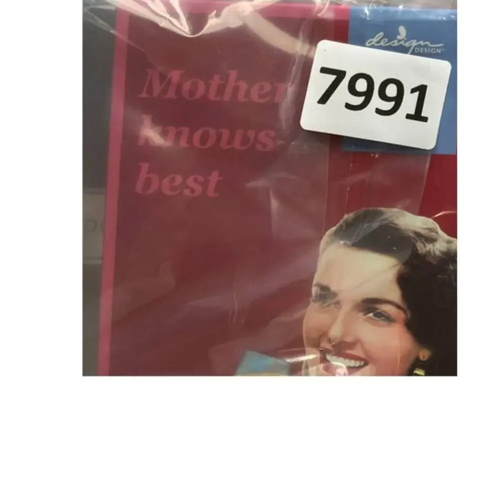 Design Design Humor Sticky Note Folio 4 Pack Mother Knows Best
